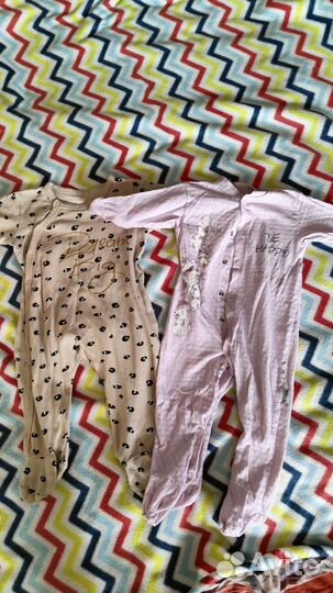 Вещи пакетом на девочку 68-74