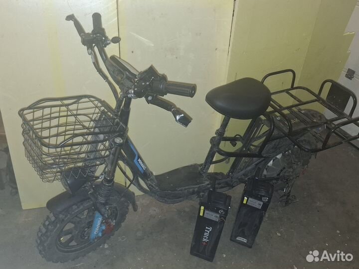 Электровелосипед Minako monster pro с 2 акб, для к