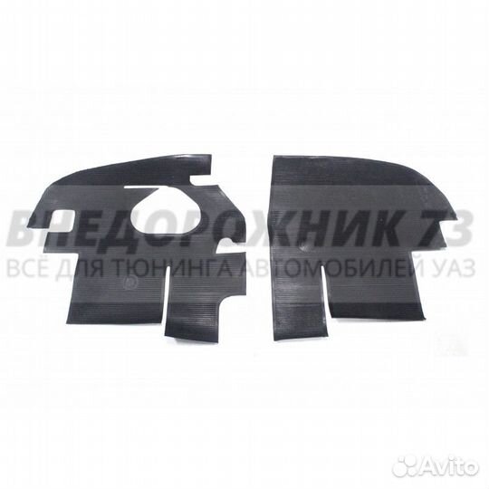 Коврики кабины 452 резиновые