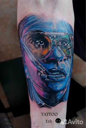 Тату мастер.Художественная татуировка. Tattoo-Ezh