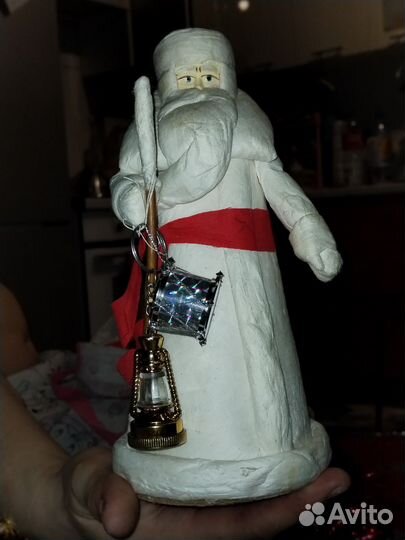 Дед мороз и снегурочка игрушки СССР