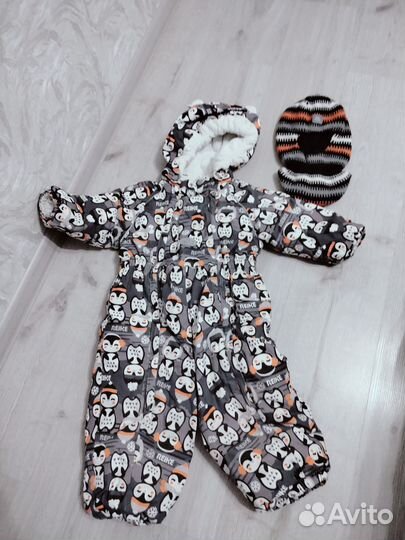 Комбинезон и шапка