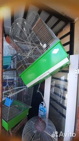 Клетка для волнистого попугая большая