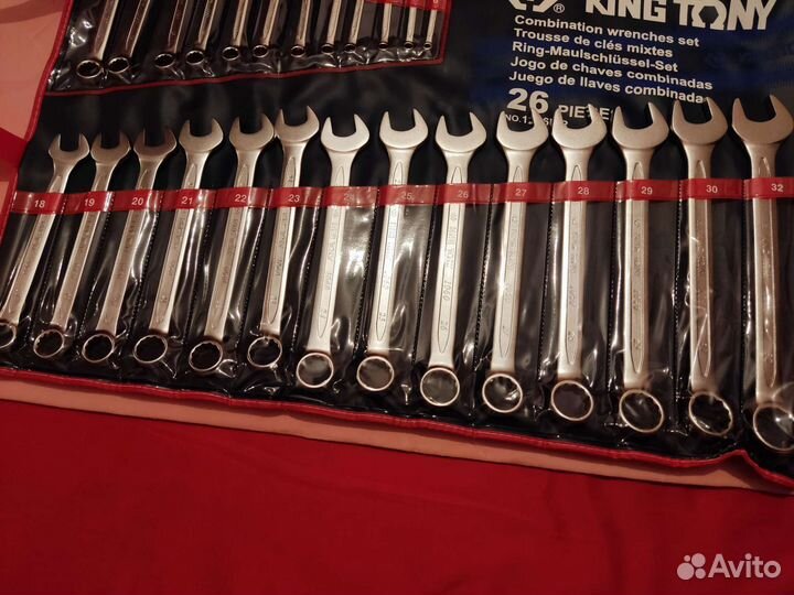 Набор ключей king tony