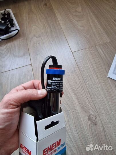 Акварикмный нагреватель Eheim 100w, грунт Dennerle