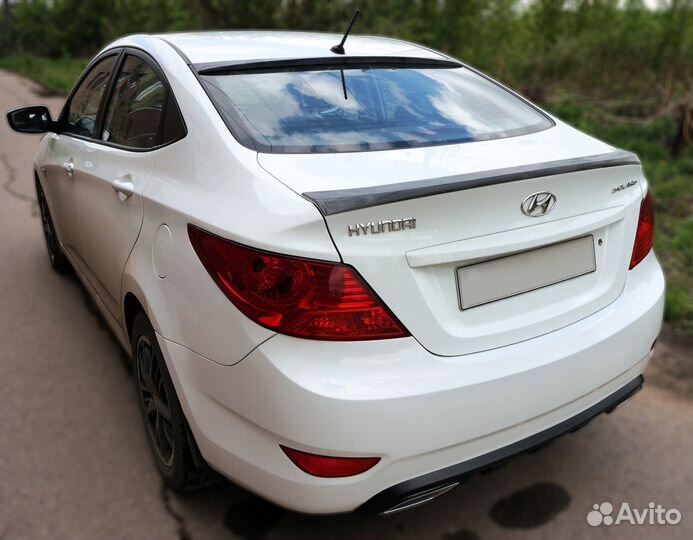 Спойлер Hyundai Solaris 1 (11-17) AR