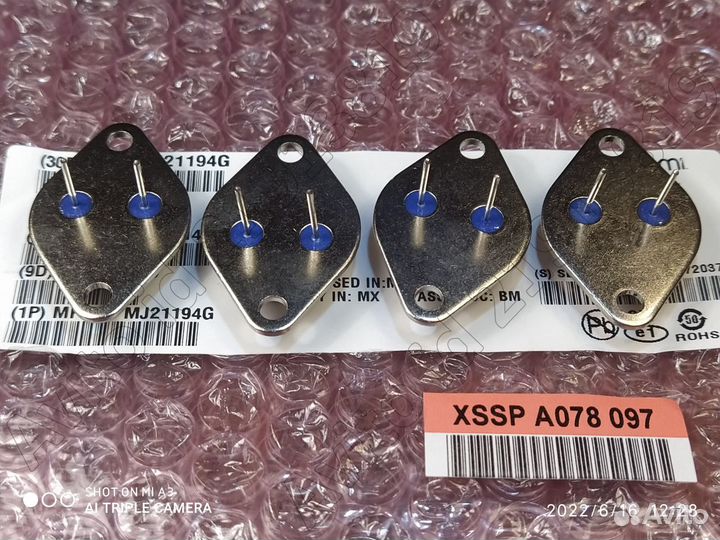 MJ21193 MJ21194 оригинальные транзисторы