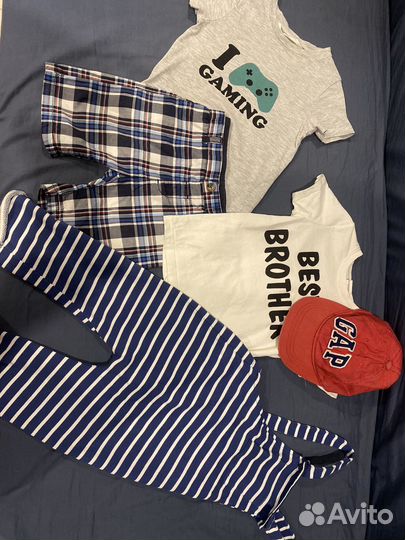 Пакет брендовых вещей на мальчика 92 98