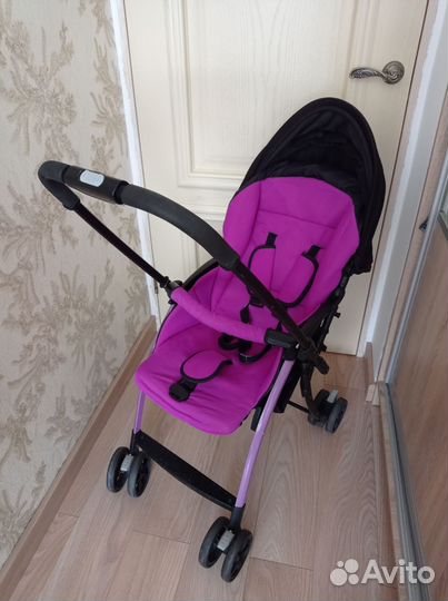 Детская прогулочная легкая коляска