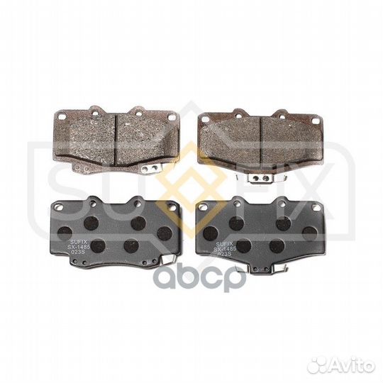 Колодки тормозные дисковые перед прав/лев S