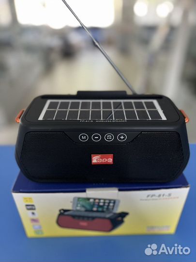 Bluetooth акустика на солнечной батарее