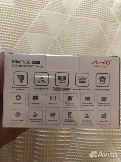 Видеорегистратор с GPS Mio mivue ViVA V56 GPS