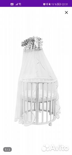 Балдахин для детской кроватки