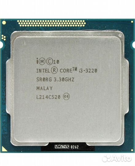 Процессор i3 3220