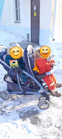 Коляска для двойни или погодок