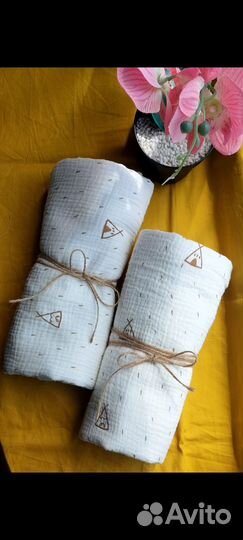 Пеленки салфетки из муслина