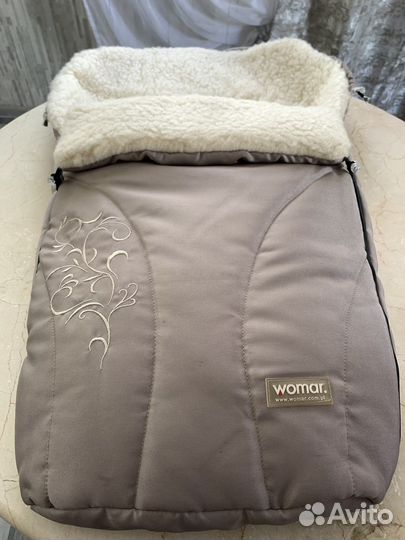 Спальный мешок/конверт зимний из овчины Womar