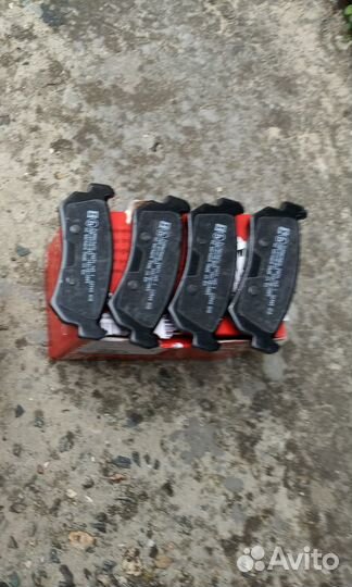 Задние тормозные колодки для Шевроле Лачетти