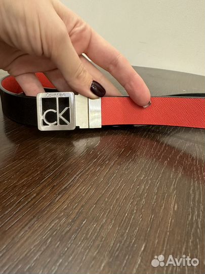 Двусторонний ремень Calvin Klein Jeans оригинал