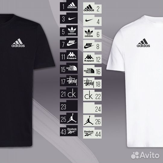 CK и другие футболки