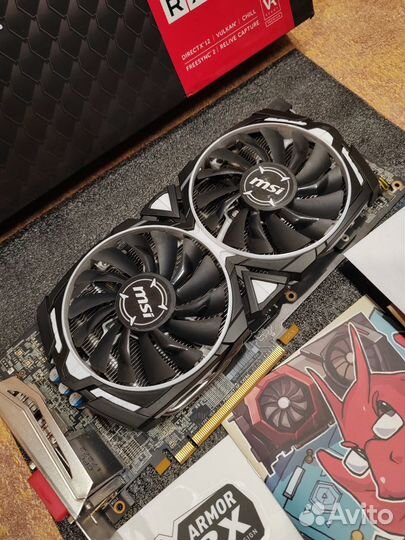 Видеокарта RX 580 4gb