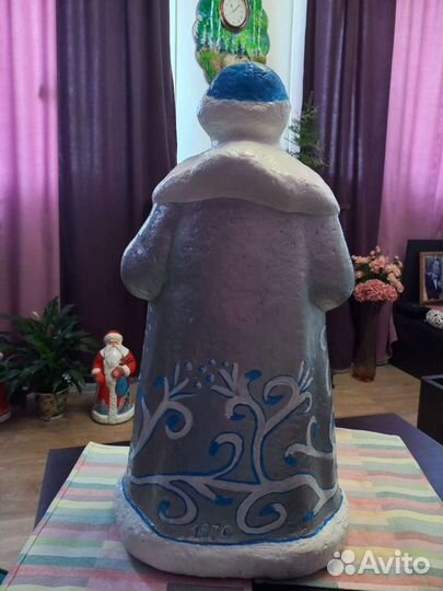 Реставрация Деда Мороза СССР из пенопласта