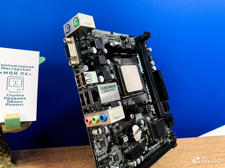 Материнская плата ASRock FM2A58M-VG3+ + A4-6300