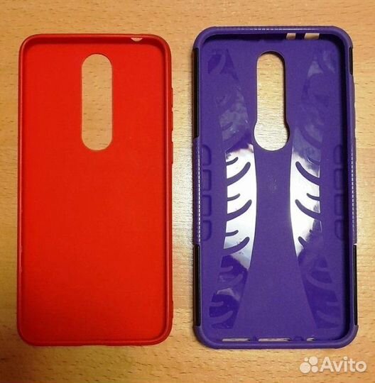 Два чехла на Nokia 5.1 Plus