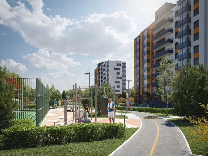 2-к. квартира, 50,5 м², 4/9 эт.