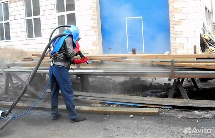 Пескоструйная обработка с выездом