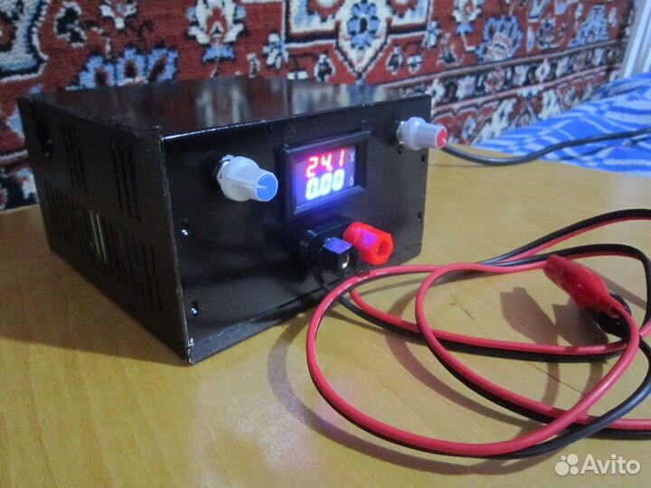 Источник питания постоянного тока 1,3-24в, 0-10а