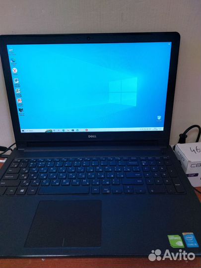 Игровой ноутбук Dell inspiron 5558