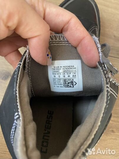 Весокие кеды convers