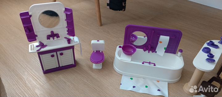 Мебель для кукол барби