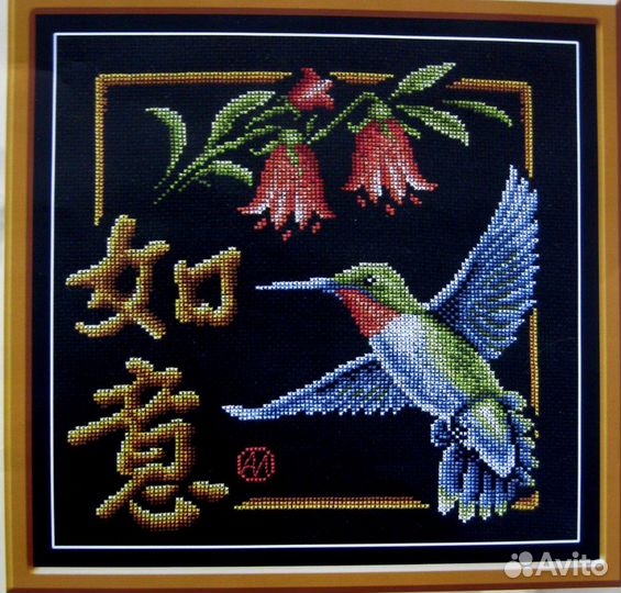 Серия вышитых картин
