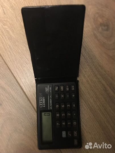 Калькулятор citizen. Япония