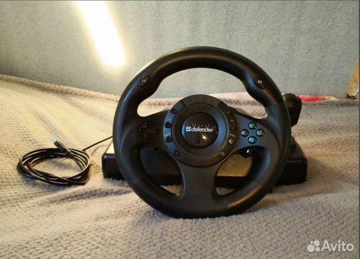 Игровой руль defender drift gt