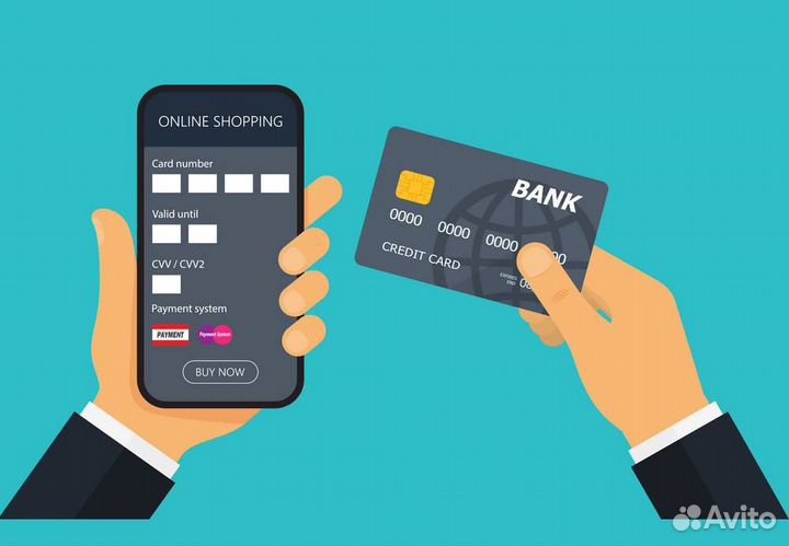 Оплата зарубежных сервисов и услуг Visa MasterCard