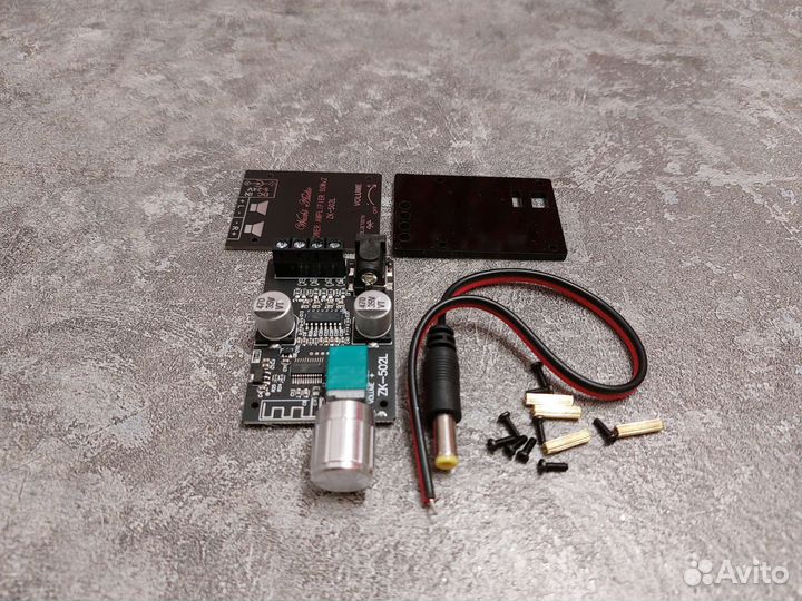 Стерео усилитель ZK-502L, 2x50Вт с Bluetooth 5.0