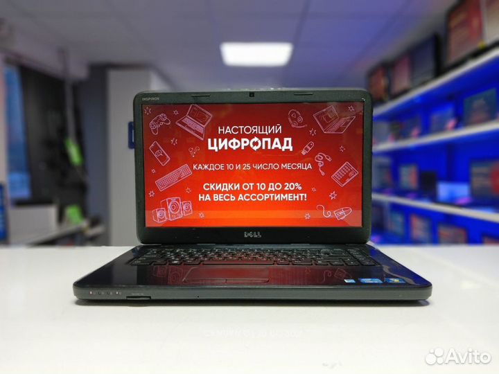 Ноутбук Dell Intel Core i3 4 гб