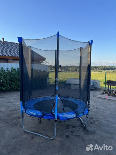 Батут с сеткой