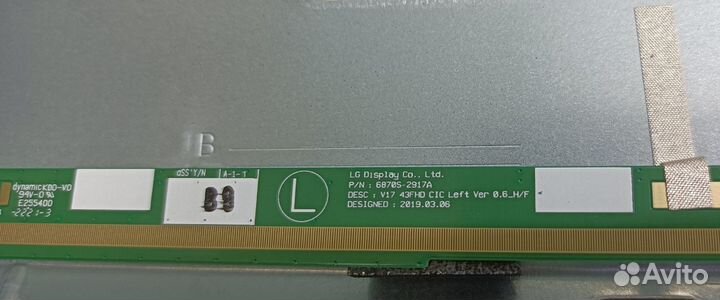 LCD панель P/N 6870S-2917A / model K430wdfc