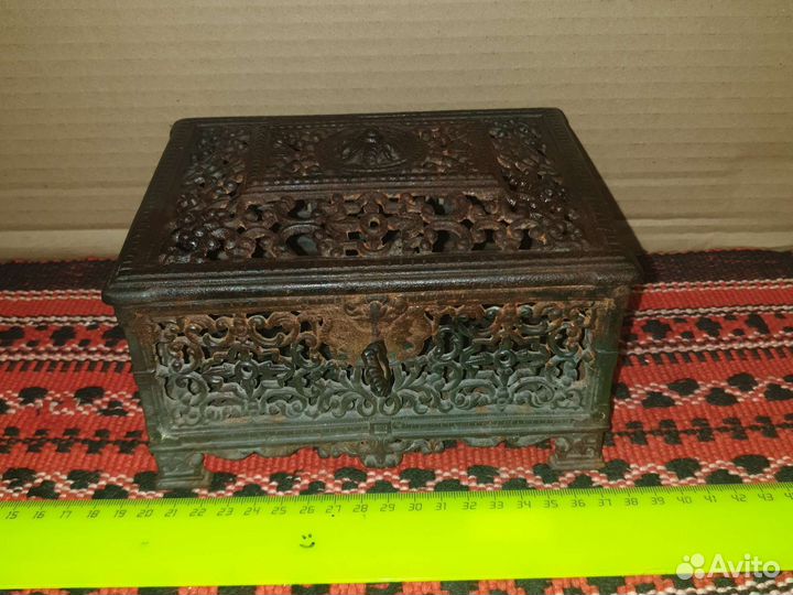 Шкатулка большая касли