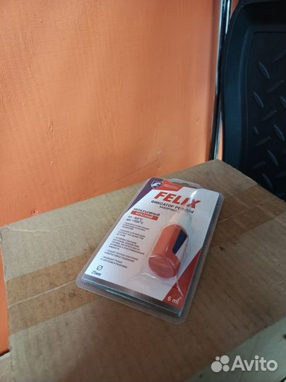 Фиксатор резьбы красный 6мл. felix 411040115