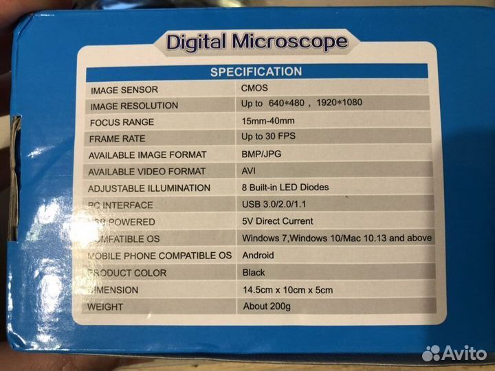 Цифровой микроскоп. Новый