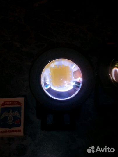 Противотуманки 12 в желтые