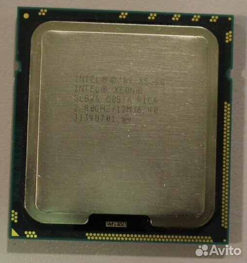 Xeon X5660. 6 ядер. 12 потоков