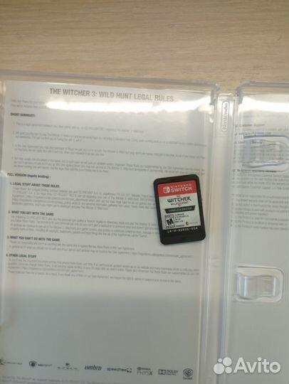 Картридж Ведьма 3 полное издание