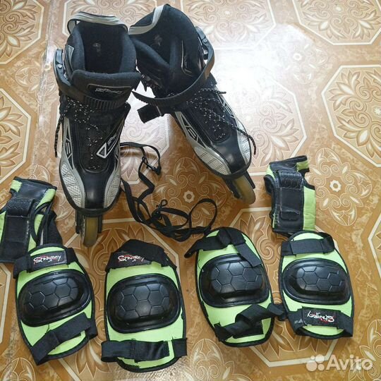 Детские ролики с защитой