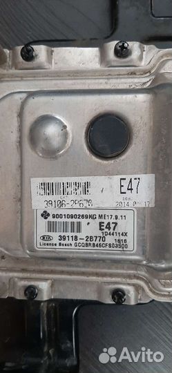 Kia Rio 3 блок управления двигателем 1.6л, МКПП